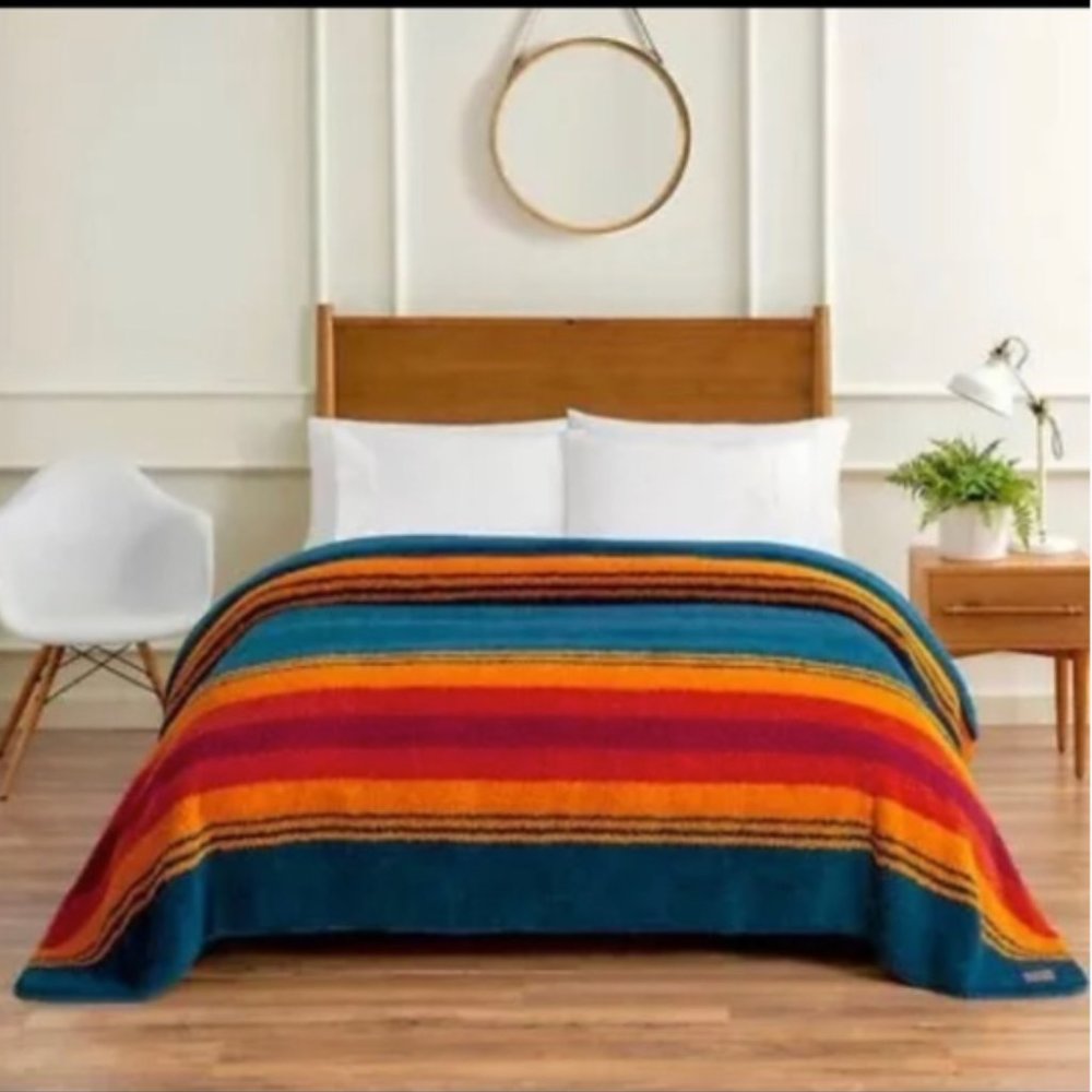 Pendleton Sherpa Blanket - King Size Fleece